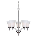 Forte 5 Light Chandelier 2638-05-55